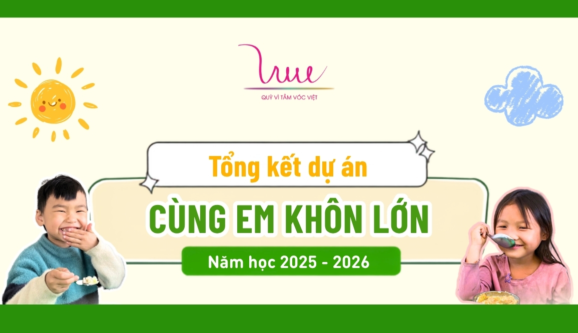 Hơn 79.000 bữa ăn bán trú được dự án Cùng em khôn lớn bảo trợ cho các em nhỏ vùng cao trong năm học 2025 - 2026